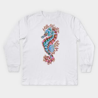 Seahorse Kids Long Sleeve T-Shirt